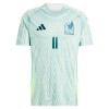 Camiseta de fútbol México Santiago Gimenez 11 Segunda Equipación 2024 - Hombre